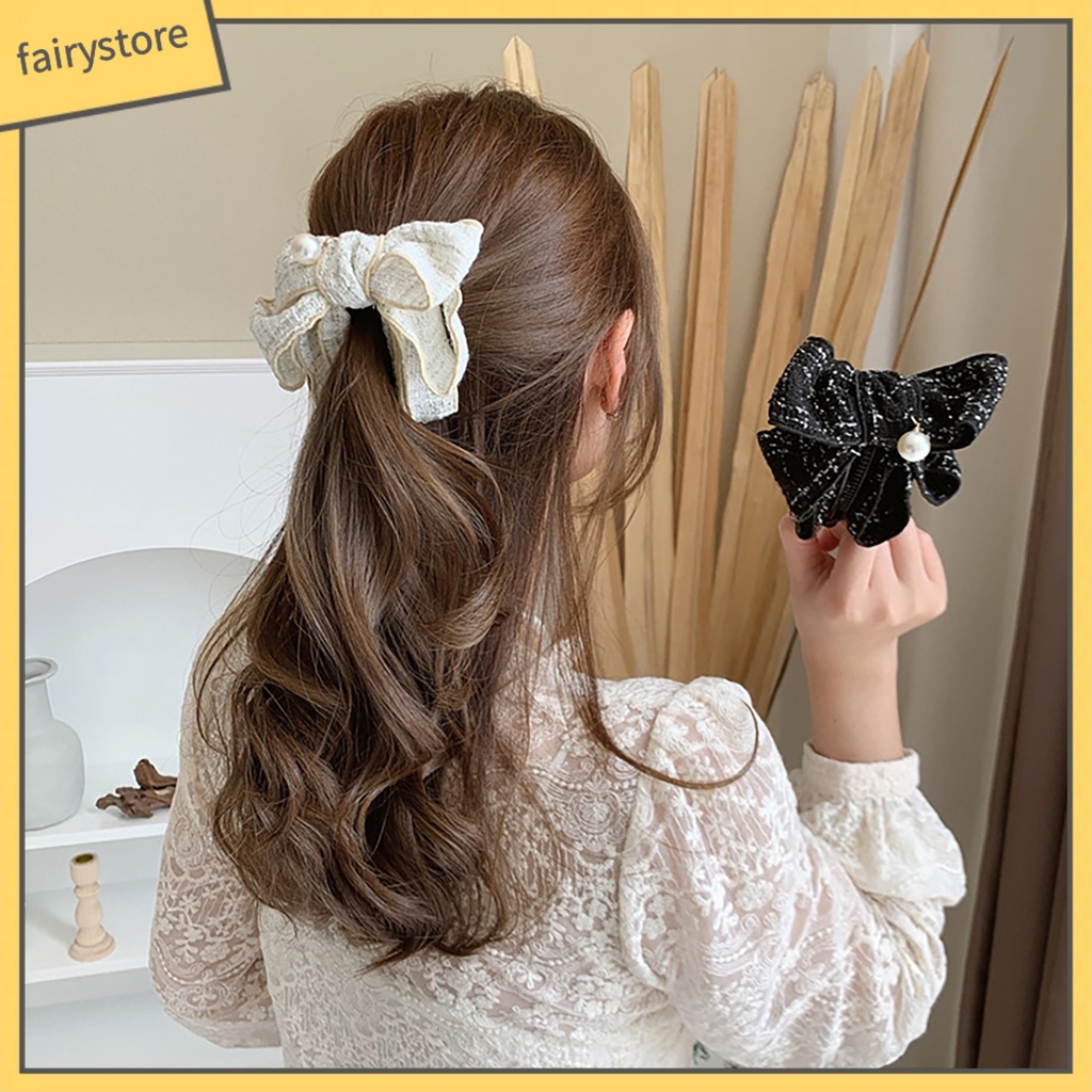 Kẹp Tóc Trang Trí Dễ Dàng Cài Đặt Cho Nữ