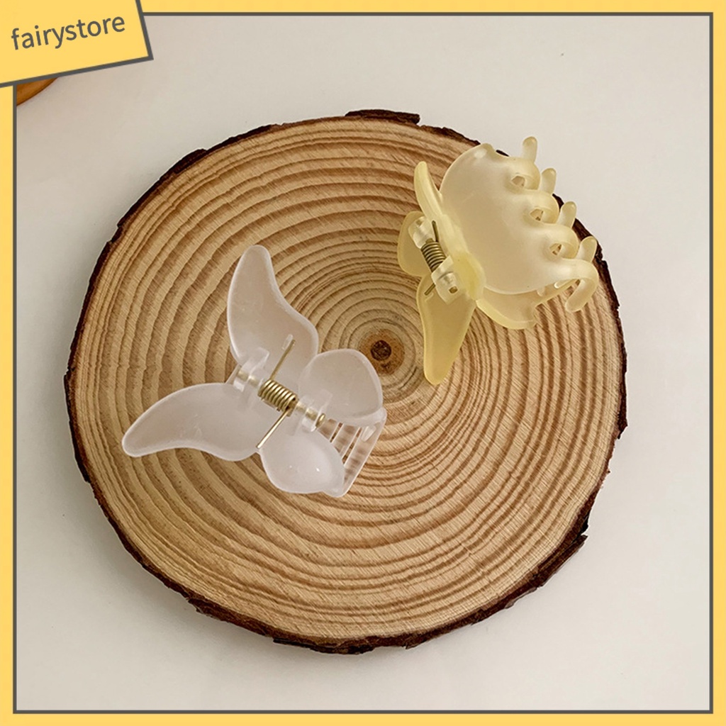 Kẹp Tóc Hình Bướm Bằng PC Chống Trượt Sáng Tạo Cho Nữ