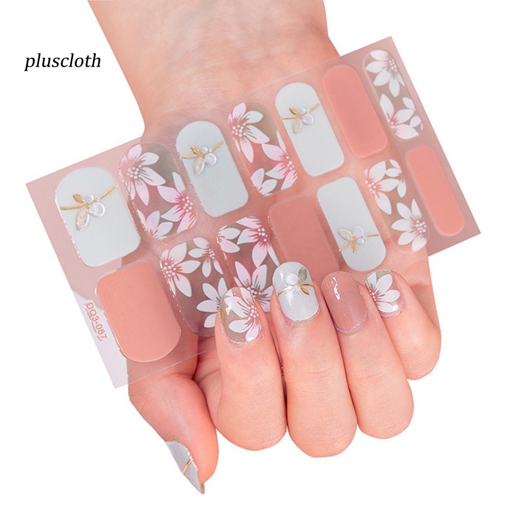 1 Bộ Miếng Dán Móng Tay Siêu Mỏng Không Gây Kích Ứng Có Thể Tháo Rời
