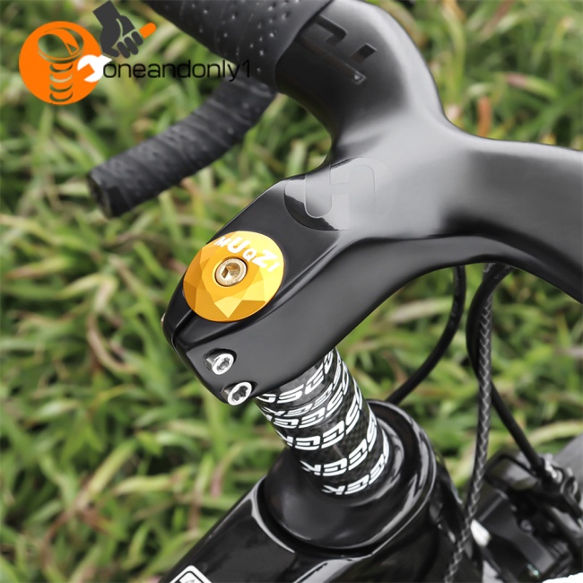 Nắp Gắn Phuộc Trước Xe Đạp Leo Núi Bằng Hợp Kim Nhôm Kèm Ốc Vít Chuyên Dụng Chất Lượng Cao