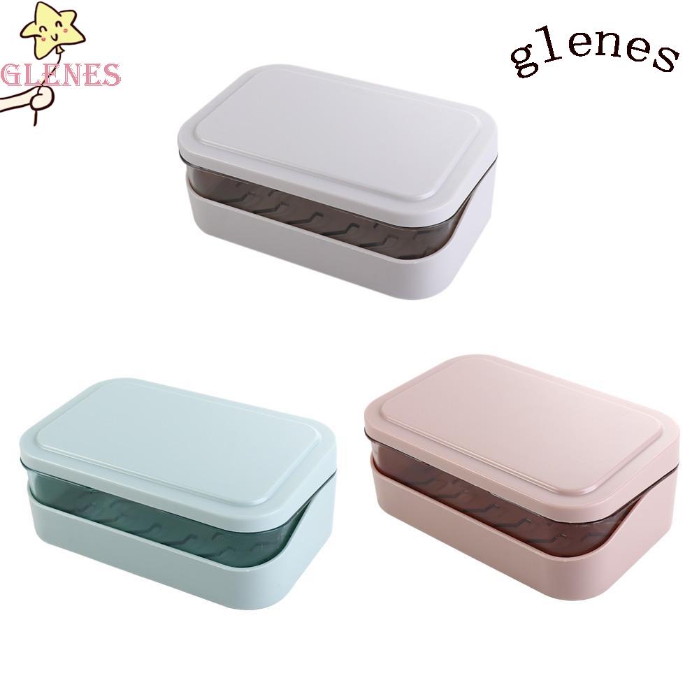 Khay Đựng Xà Phòng Hai Tầng Bằng Bọt Biển Chống Nước Chống Bụi