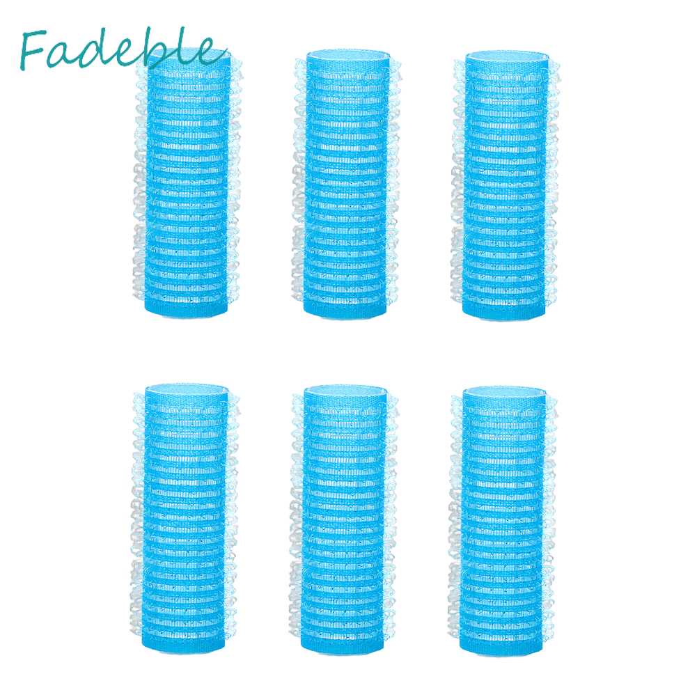 Set 6 Lô Uốn Tóc Xoăn DIY Màu Sắc Ngẫu Nhiên Bền Bỉ Dành Cho Nữ