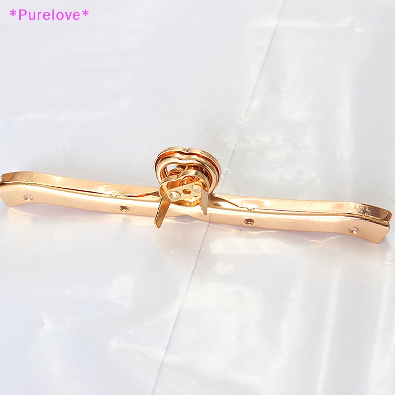 Khóa Xoay DIY Hình Trái Tim Dành Cho Túi Xách Dệt Mới