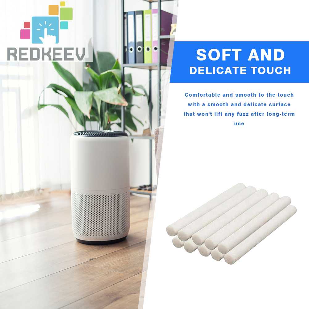 Set 10 Que Xốp Lọc Thay Thế Chuyên Dụng Cho Máy Tạo Độ Ẩm