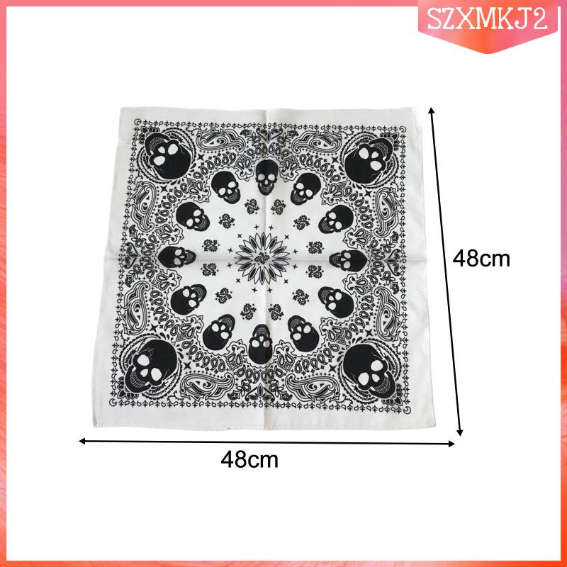 Khăn Choàng Cổ / Băng Đô Bandana Hình Đầu Lâu szxmkj2 Thời Trang Dành Cho Nam Và Nữ