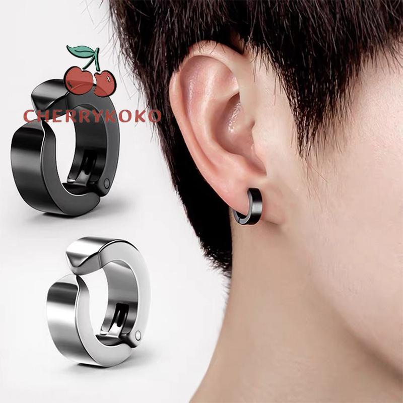 🍒🍒CHERRYKOKO Bông tai Khuyên tai phong cách hip hop thời trang Hàn Quốc