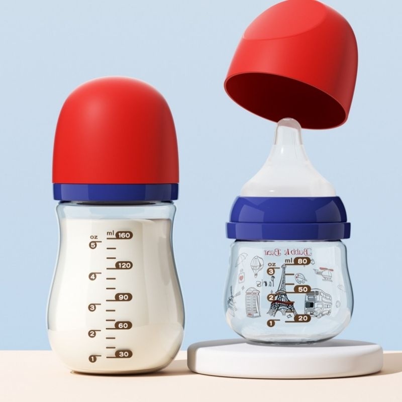 BÌNH SỮA BUBBLE BEAR THỦY TINH CHO BÉ