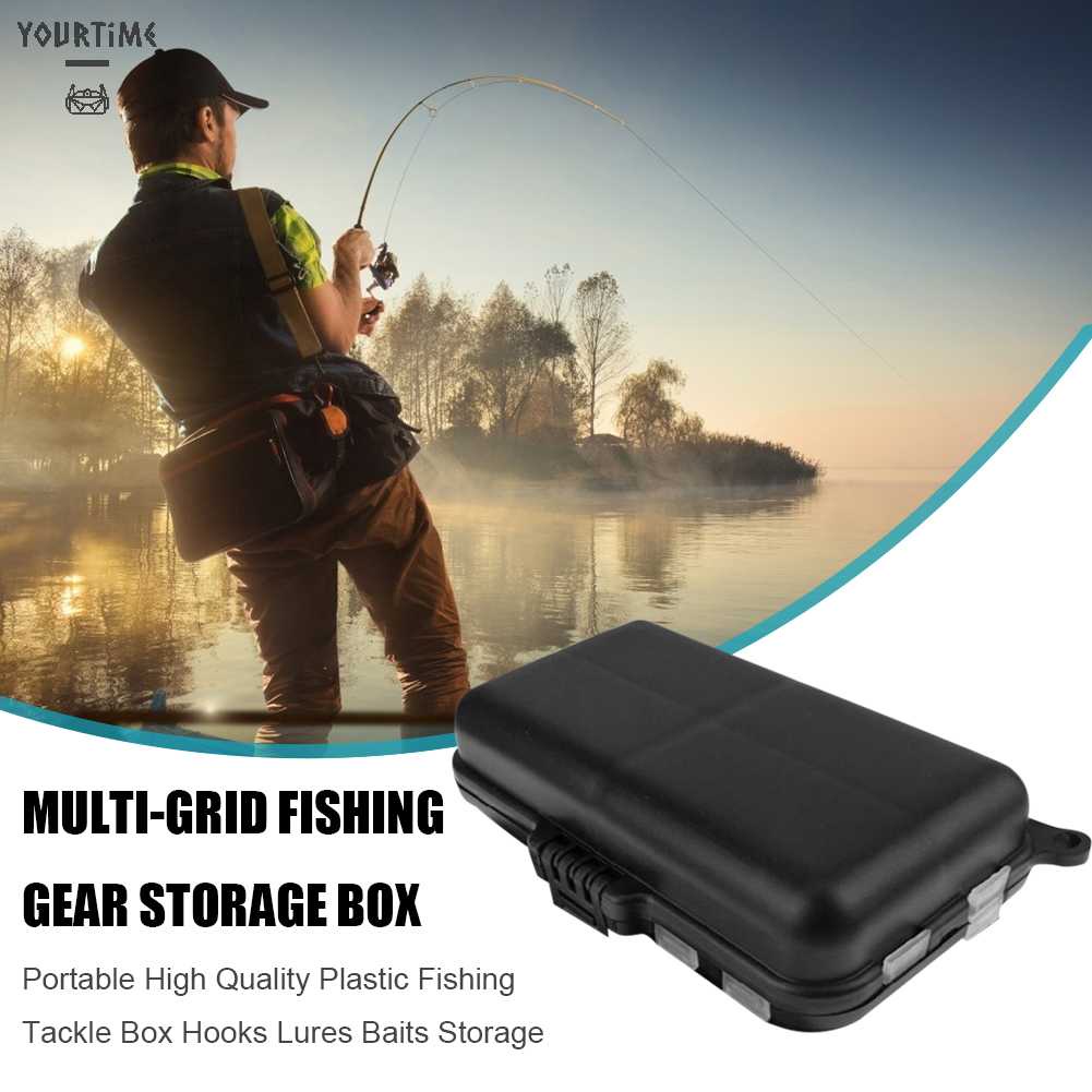 Hộp Đựng Mồi Câu Cá Nhiều Ngăn Bằng Nhựa Ốp