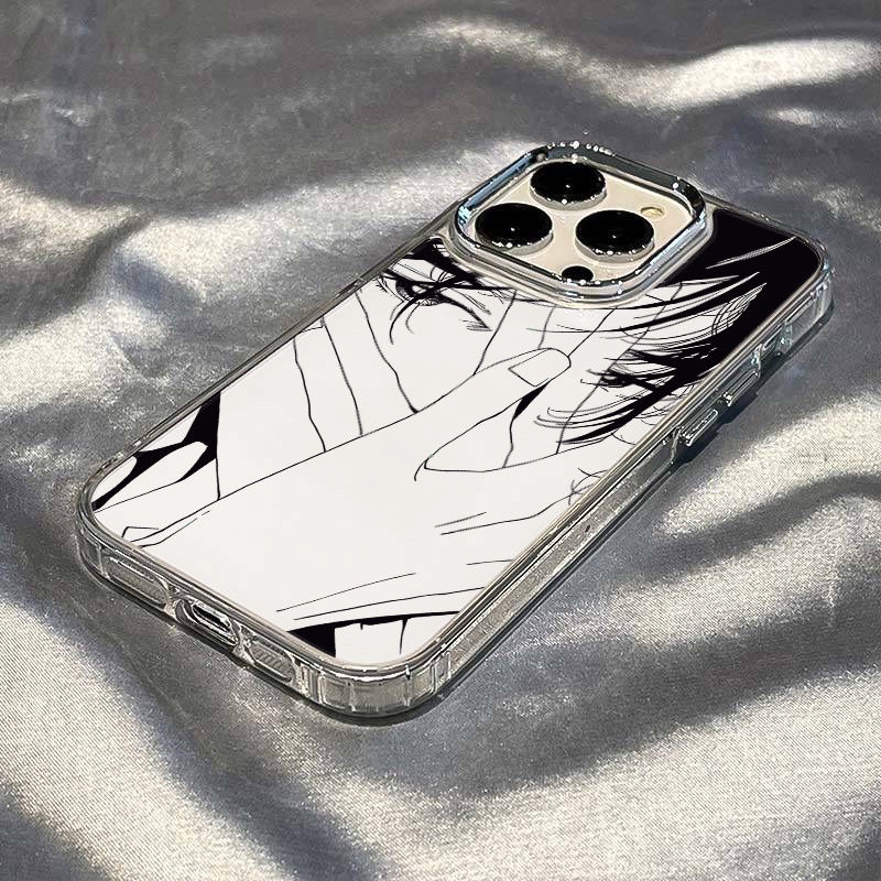 ✅Ốp Điện Thoại Mềm Chống Sốc Kiểu Dáng Đơn Giản Cho iPhone12 11 Mắt plus14pro / Cool 813 Apple 7 D7H1