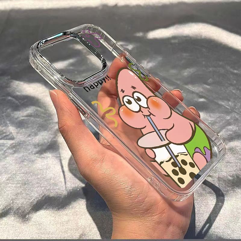 ✅Ốp Điện Thoại Dẻo In Hình Patrick Star Chống Sốc Đơn Giản Cho Iphone 13I 12 711 14 Pro 8Xs 9NDP