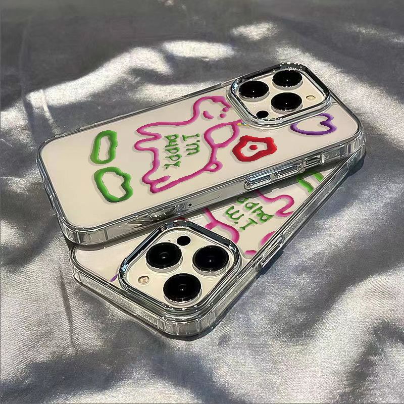 ✅Ốp Điện Thoại Mềm Chống Sốc 13 7In Phong Cách Đơn Giản Cho Apple Dog 11 xs8plus14proiPhone12max