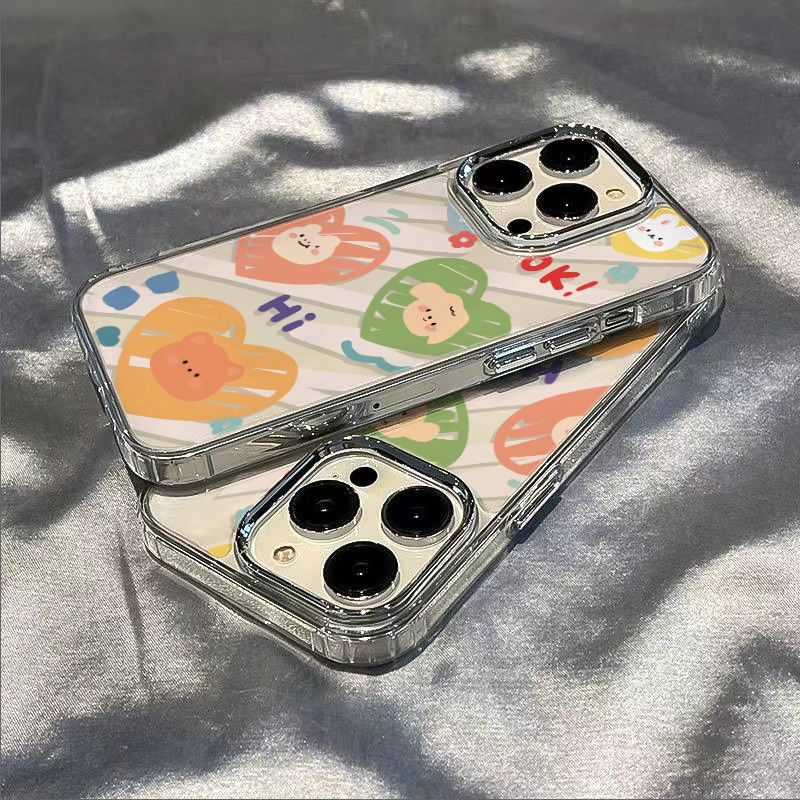 ✅Ốp Điện Thoại Dẻo Họa Tiết Động Vật Nhỏ Dễ Thương Chống Sốc Cho iPhone1214pro7ins max13811 plusxs 0XDO