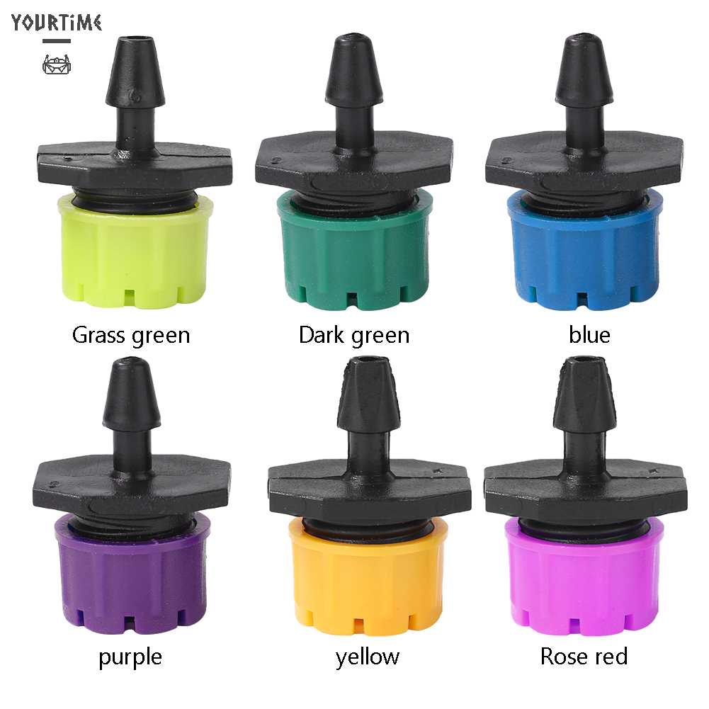 100 Đầu Phun Nước Nhỏ Giọt Có Thể Điều Chỉnh