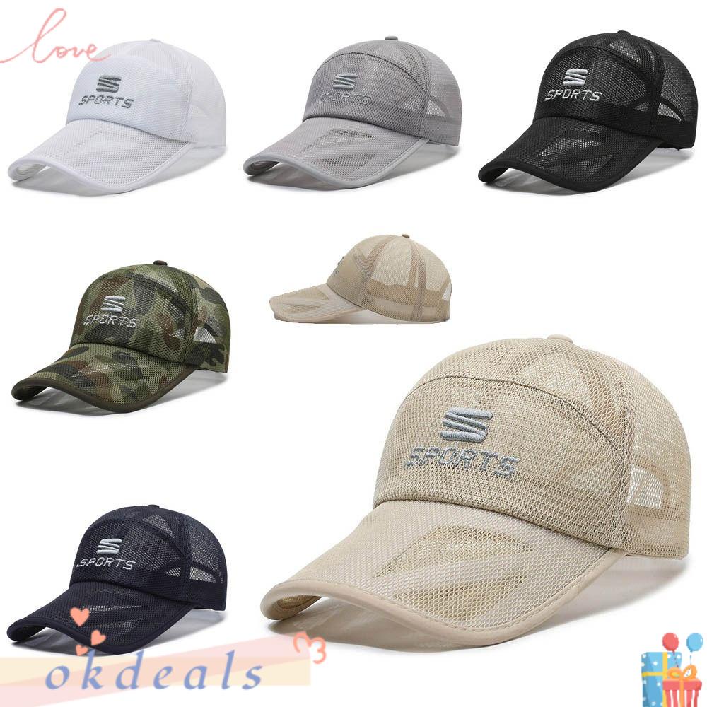 Mũ Lưỡi Trai Thoáng Khí Trọng Lượng Nhẹ Mau Khô Cho Nam Và Nữ