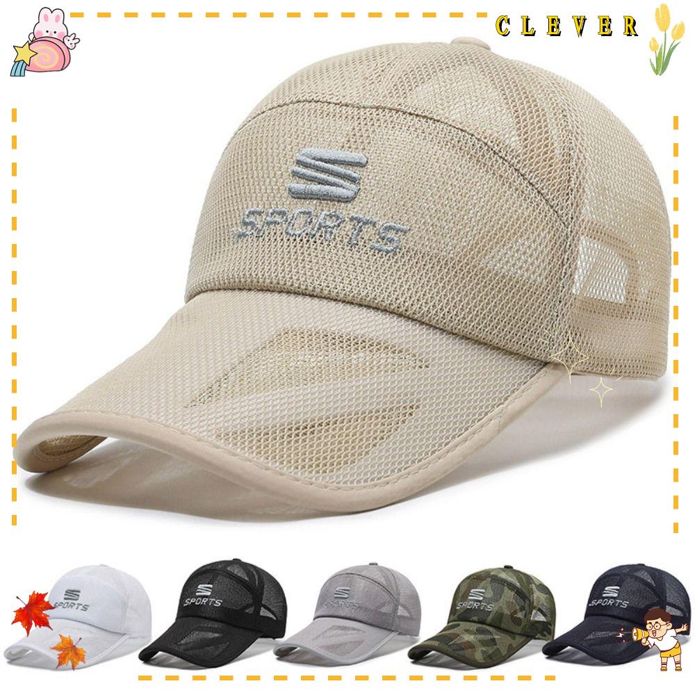 Mũ Lưỡi Trai Phối Lưới Thoáng Khí Nhanh Khô Phong Cách Thể Thao Thời Trang Cho Nam Và Nữ