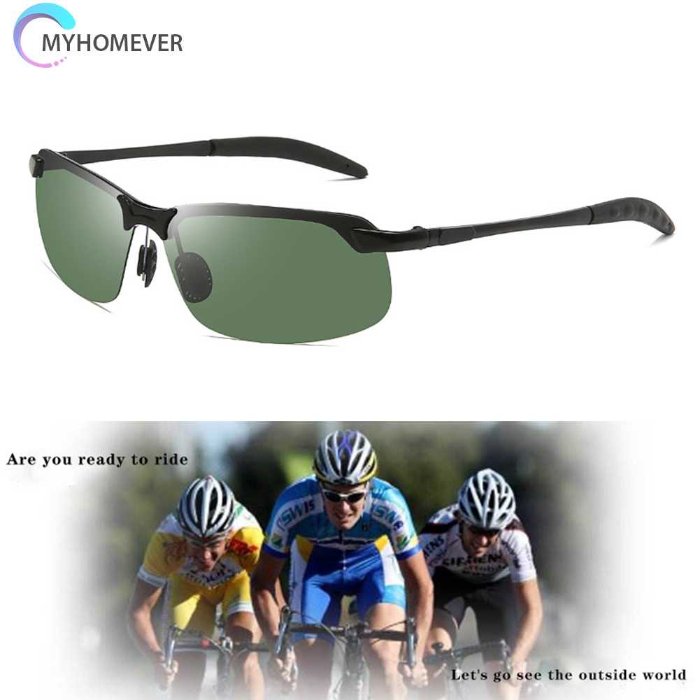 Kính Mát Phân Cực Chống Tia UV Phong Cách Thể Thao Thời Trang Cho Nam