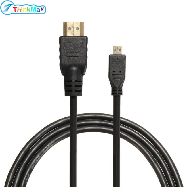 Thinkmax Chính Hãng 100% Chính Hãng!!! Dây Cáp Chuyển Đổi Micro HDMI Sang HDMI 1080P Cho Điện Thoại Thông Minh / Máy Tính Bảng