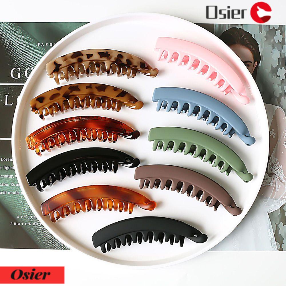 Kẹp Tóc Đuôi Ngựa Màu Trơn 1 Cái Cho Nữ