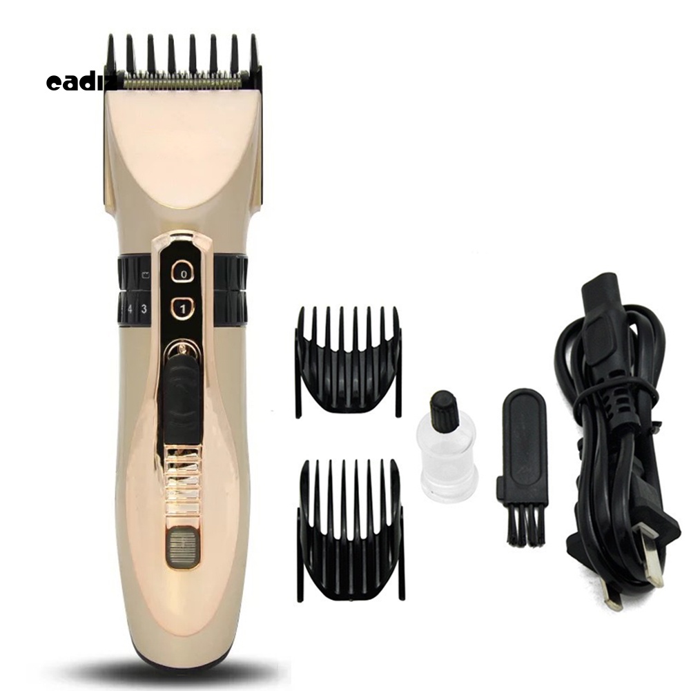 Bộ Tông Đơ Cắt Tóc Không Dây Tiếng Ồn Nhỏ Có Thể Sạc Lại Tiện Dụng