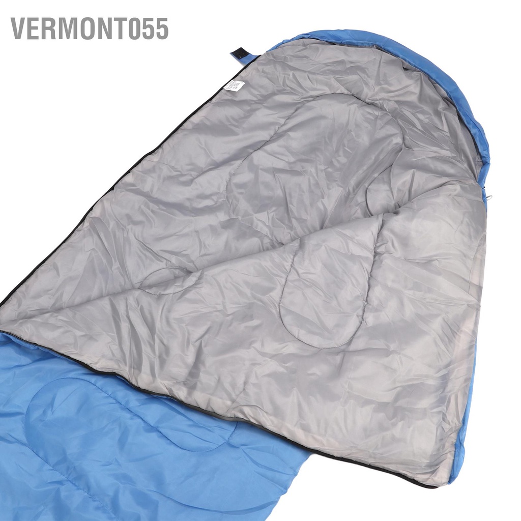 Vermont055 Túi Ngủ Người Lớn Rỗng Cotton Polyester Ấm Áp Thoải Mái Thân Thiện Với Làn Da Hood Bao Cắm Trại