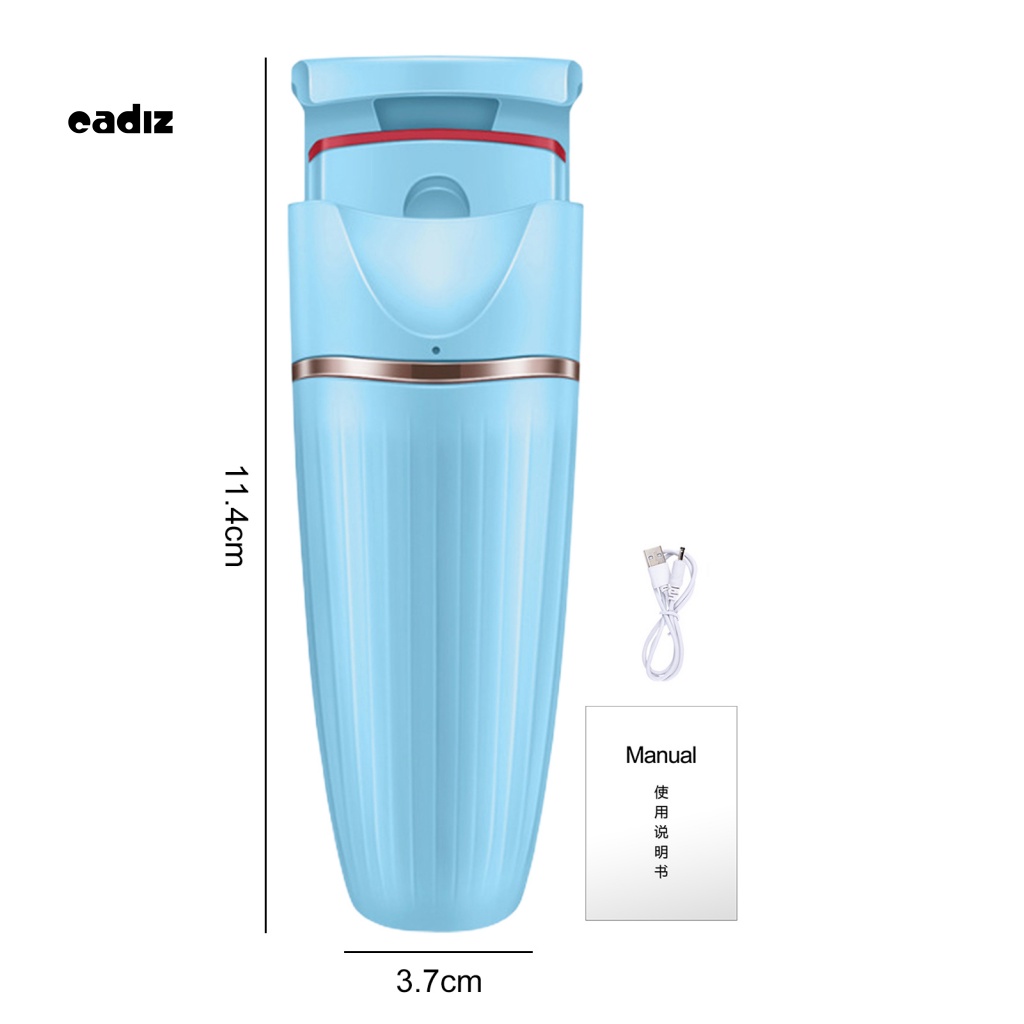 Dụng Cụ Uốn Lông Mi Bằng Nhiệt Thông Minh 500mAh Với Tay Cầm Linh Hoạt Tiện Dụng