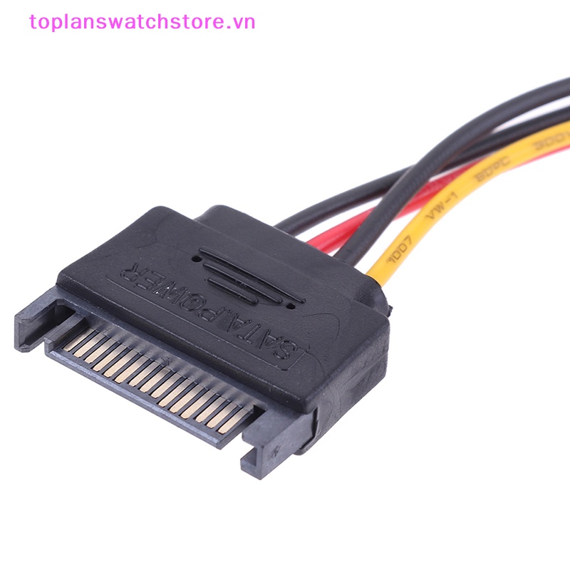 Cáp Nguồn SATA 15 Pin Sang Molex IDE 4 Pin Chuyên Dụng Cho toplanswatchstore SATA
