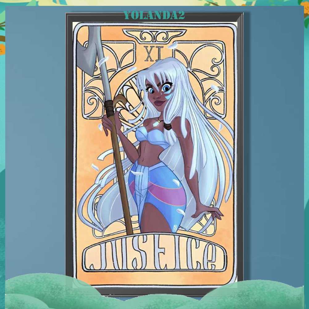 Bộ Tranh Đính Đá 5D Họa Tiết Hoạt Hình Độc Đáo DIY Dùng Trang Trí Nhà Cửa