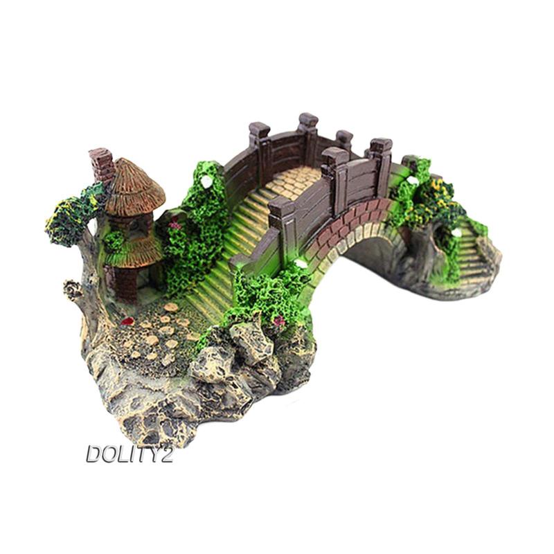 Set 2 Mô Hình Hồ Cá Trang Trí Để Bàn