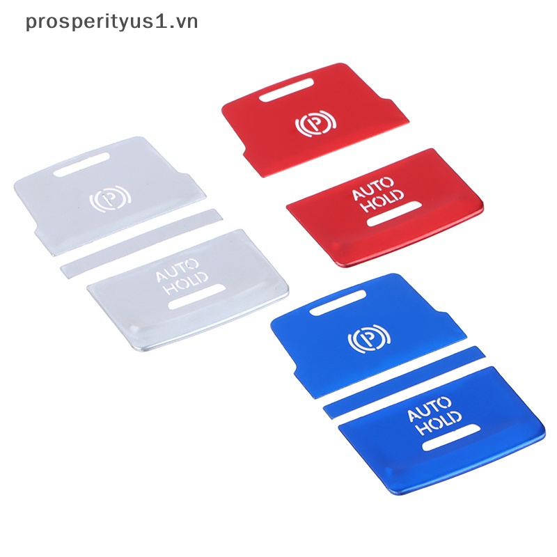1 Bộ Miếng Dán Nút Phanh Tay Tự Động prosperityus1 [VN] Cho Magotan / CC