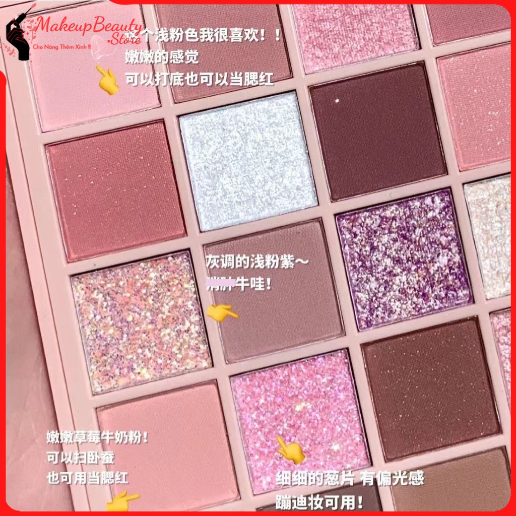 Bảng phấn mắt K'APEINE, phấn mắt nội địa trung 25 ô makeup tông cam hồng đào C5 MS 806