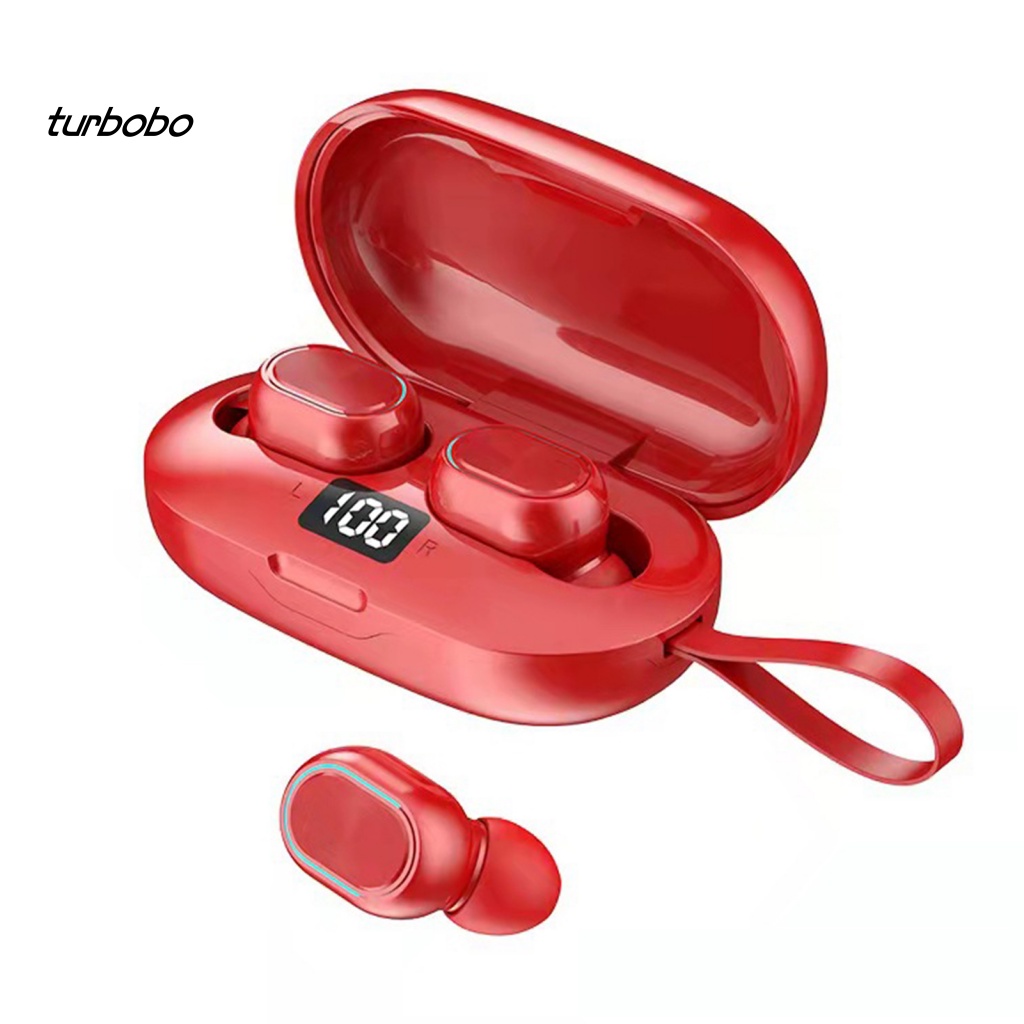 Tai nghe không dây Mini Bằng ABS Màn Hình LED Cảm Ứng Vân Tay Kỹ Thuật Số Có Dây Rút Tiện Lợi Dành Cho Văn Phòng