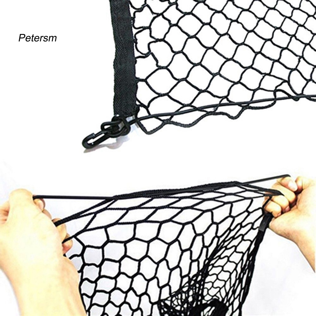 Lưới Giữ Hàng Hóa Trên Nóc Xe Hơi Bằng Sợi Polypropylene Gọn Nhẹ Kèm Bốn Móc Treo Tiện Dụng