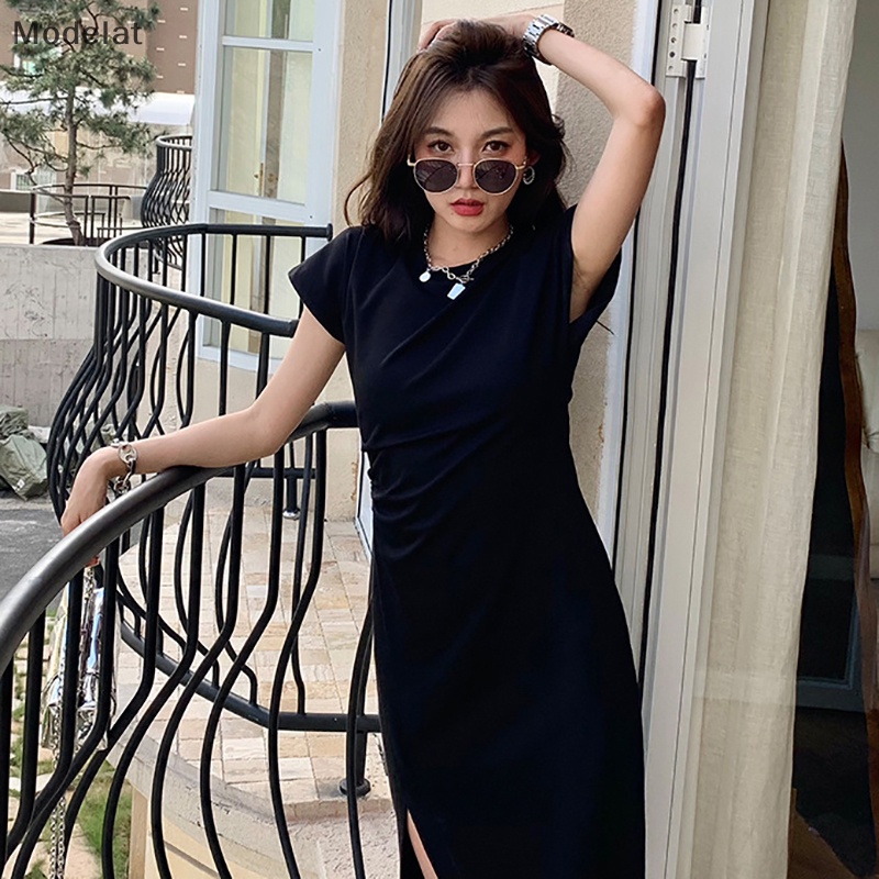 Mfc Đầm Mùa Hè Phong Cách Hàn Quốc Đơn Giản Gợi Cảm Thời Trang Cho Nữ