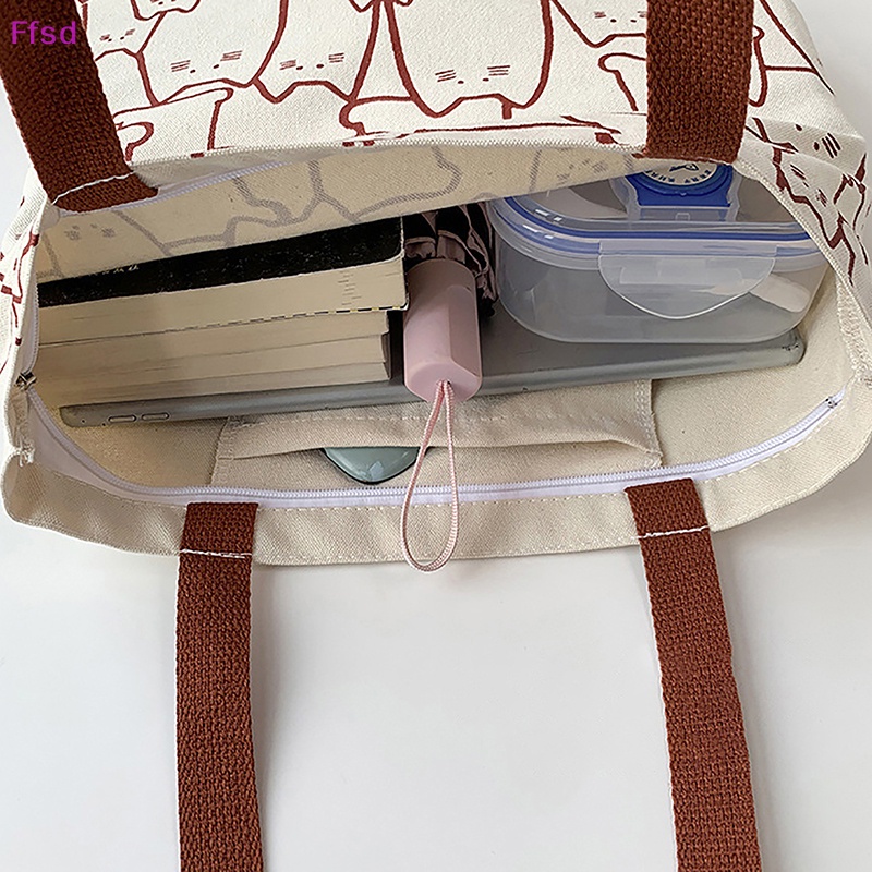 {Ffsd} Túi vải Đeo Vai Thiết Kế Thời Trang Dành Cho Nữ