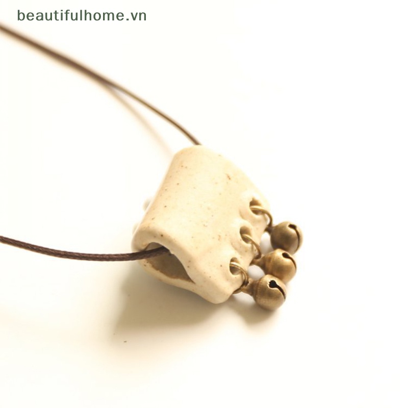 Vòng cổ Mặt Gốm Sứ Phong Cách Retro Thời Trang Cho Nữ