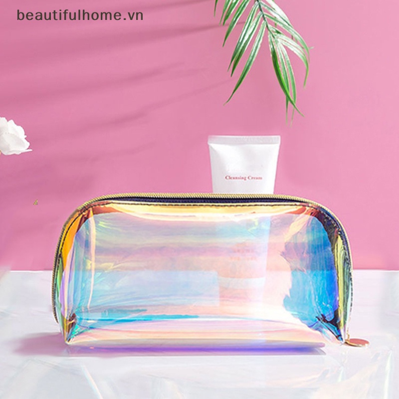 1 Túi Đựng Mỹ Phẩm Trong Suốt Tiện Dụng Chất Lượng Cao
