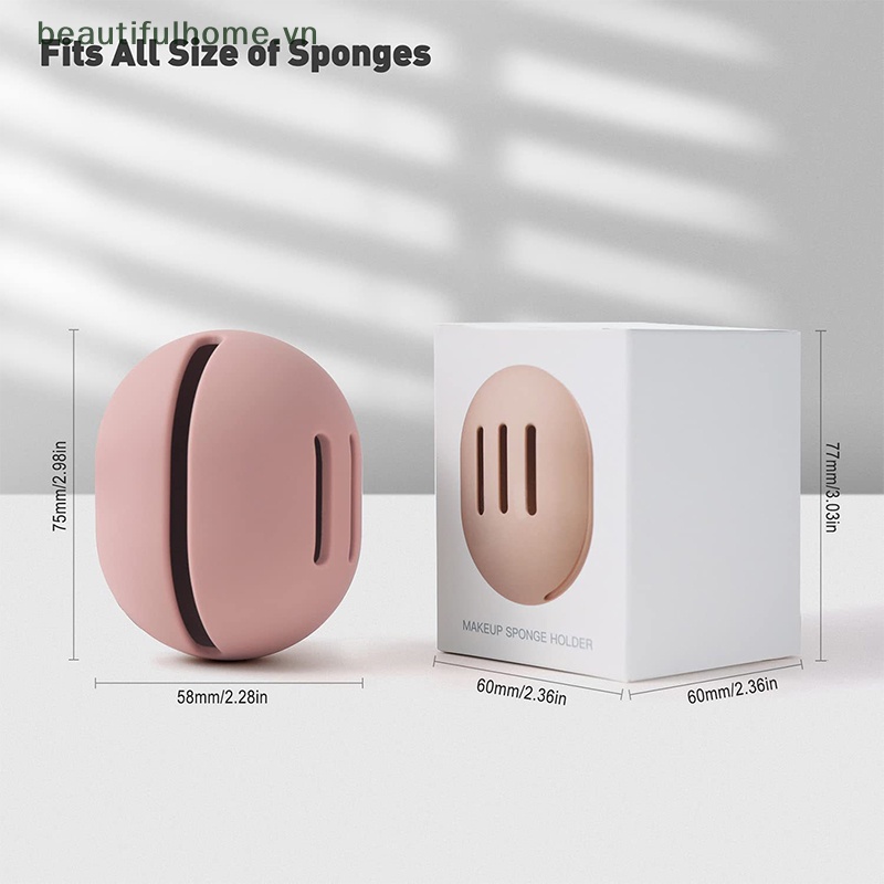 Giá Đỡ Mút Trang Điểm Bằng Silicone Thân Thiện Với Môi Trường Chống Vỡ