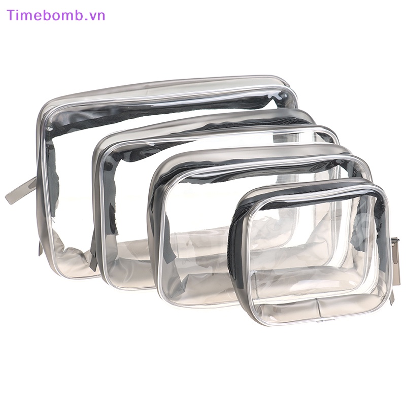 # Túi Đeo Chéo Thời Trang Hàn Cho Nữ # Túi Đựng Mỹ Phẩm Trong Suốt Chống Thấm Nước .