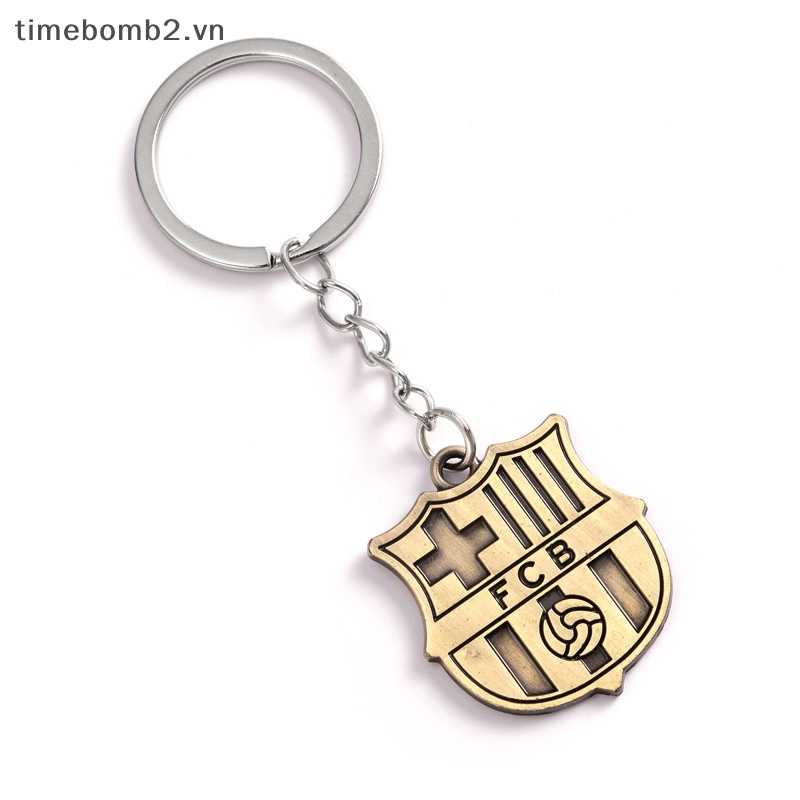 {Timebomb} Móc Khóa Kim Loại Hình Logo Câu Lạc Bộ Bóng Đá Châu Âu Cho Người Hâm Mộ Bóng Đá