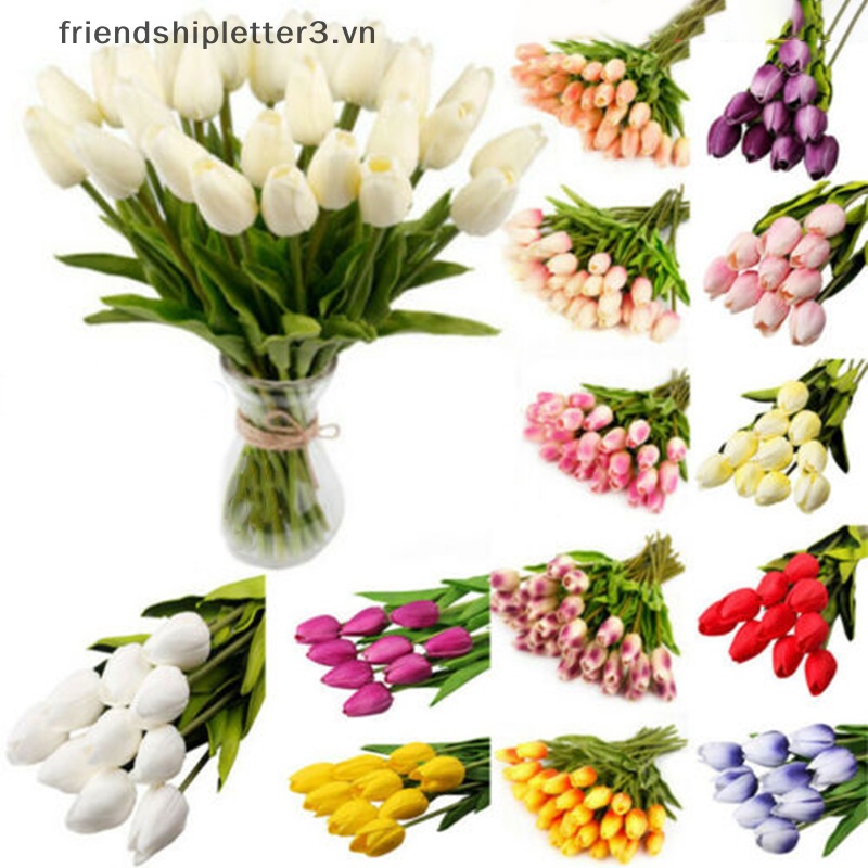 / / Mới / / Bó Hoa Tulip Giả Trang Trí Tiệc Cưới