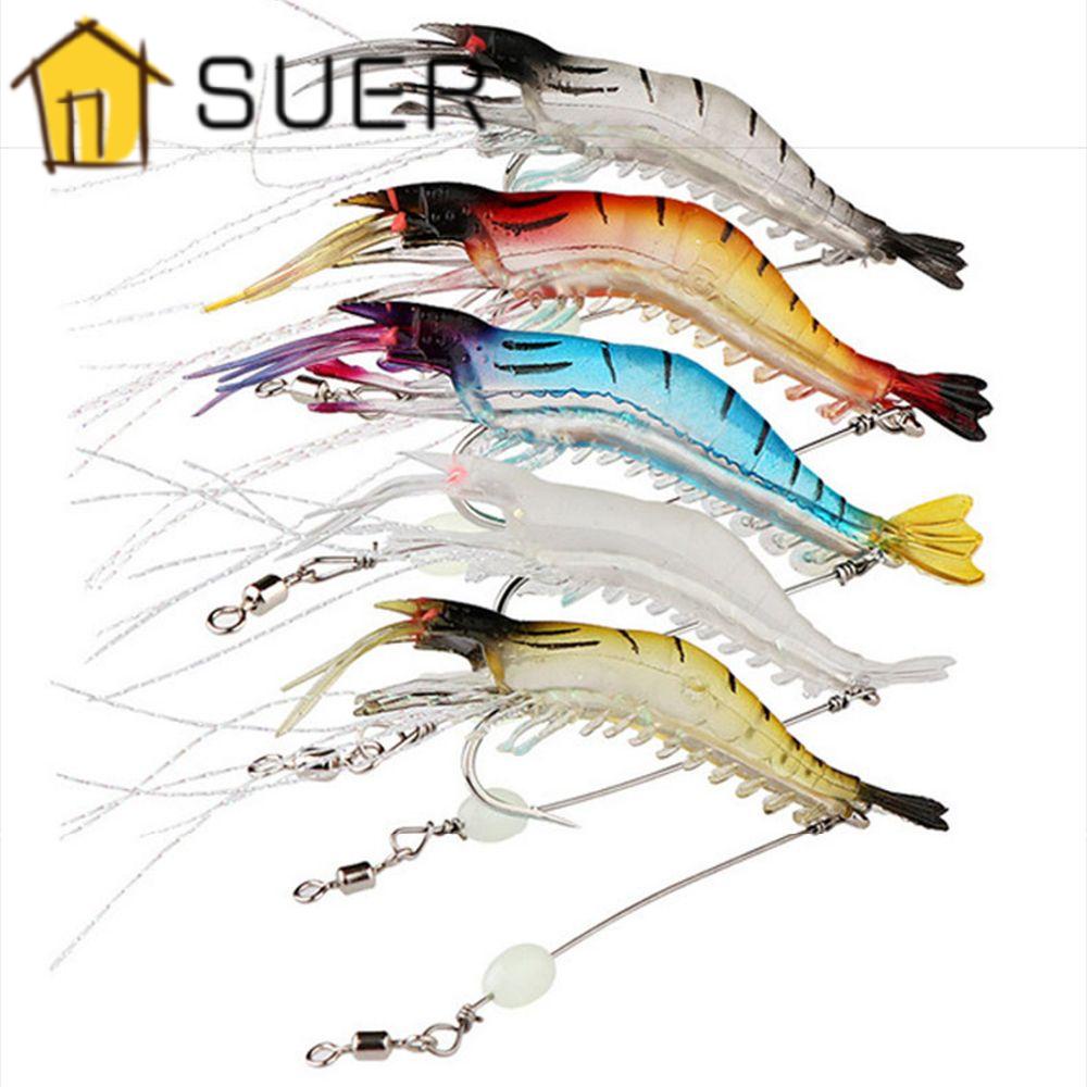 Suenin Mồi Câu Cá Silicone Hình Móng Vuốt Phẳng / Cổ Điển Sáng Tạo