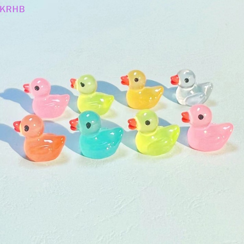 Set 10 Mô Hình Búp Bê Mini Phát Sáng Trong Bóng Tối Độc Đáo Mới