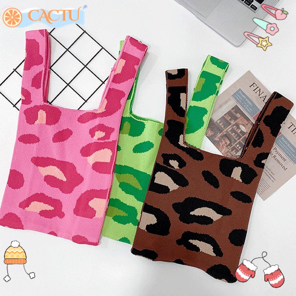 Túi Xách Đan Len Phối Nút Thắt Thời Trang Cho Nữ