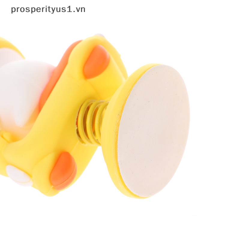 [prosperityus1] Đồ Chơi Lò Xo Lắc Đầu Hình Động Vật Hoạt Hình Dễ Thương Làm Quà Tặng Nội Thất Ô