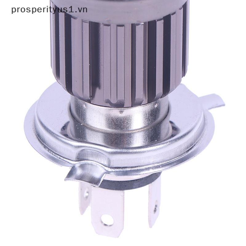 [prosperityus1] Đèn Pha LED H4 12V Ánh Sáng Trắng Cao Thấp Cho Xe Máy
