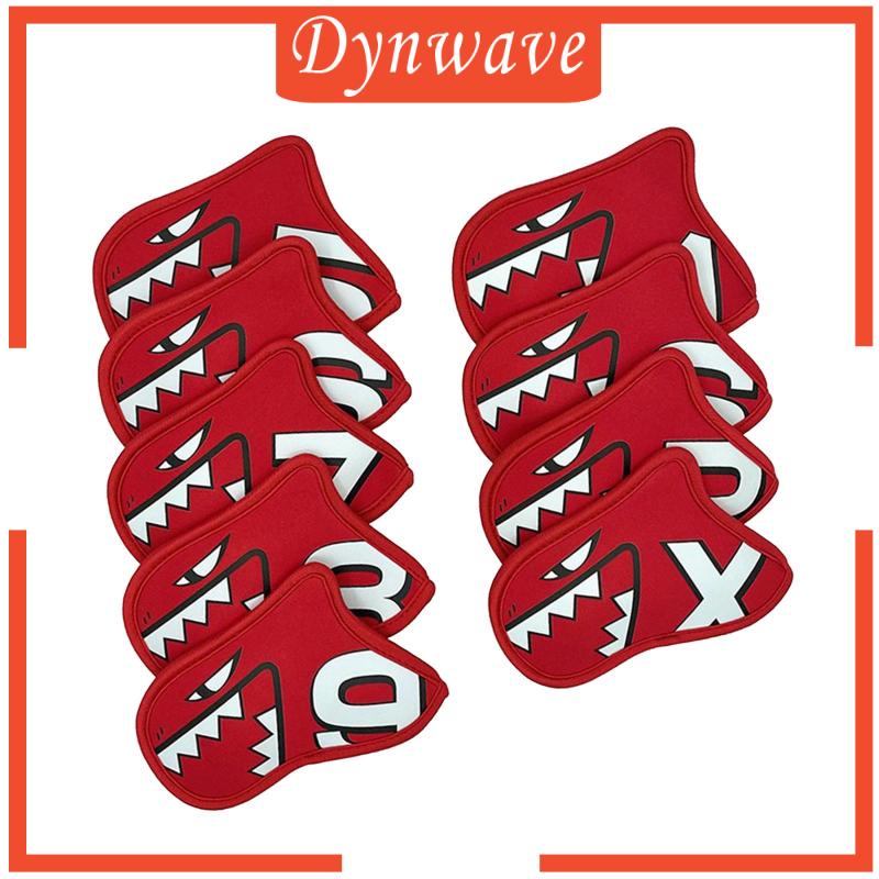 Bộ 9 Vỏ Bọc Gậy Đánh Golf Chống Mòn Tiện Dụng