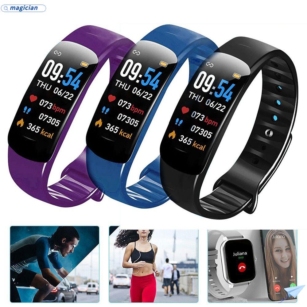 MAG Đồng Hồ Đeo Tay Thông Minh Bluetooth Theo Dõi Sức Khỏe Kèm Phụ Kiện