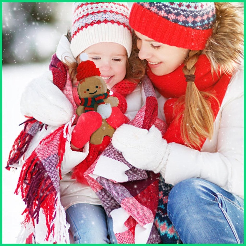 Bình Nước 500ml An Toàn Họa Tiết Giáng Sinh Dễ Thương