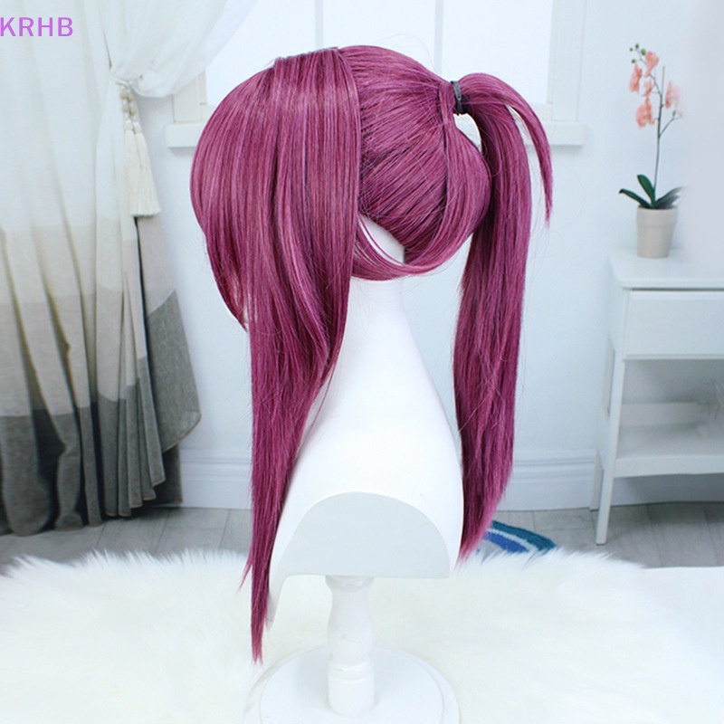 Tóc Giả 45cm Màu Tím Dùng Để Hóa Trang Nhân Vật Hankai Star Rail Kafka Mới