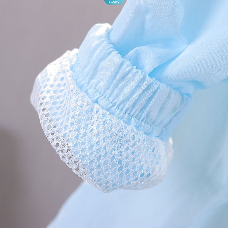 Áo Khoác Chống Nắng Mỏng Nhẹ In Họa Tiết Công Chúa Elsa Hoạt Hình Frozen Tinh Tế Thoáng Khí Thời Trang Đi Biển Cho Bé Gái